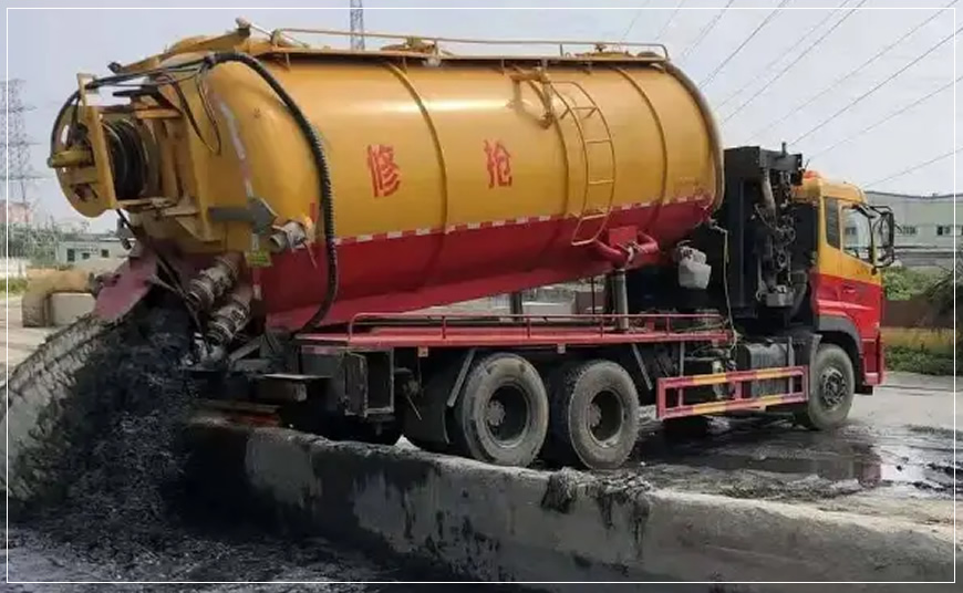 谯城沉淀池清理案例